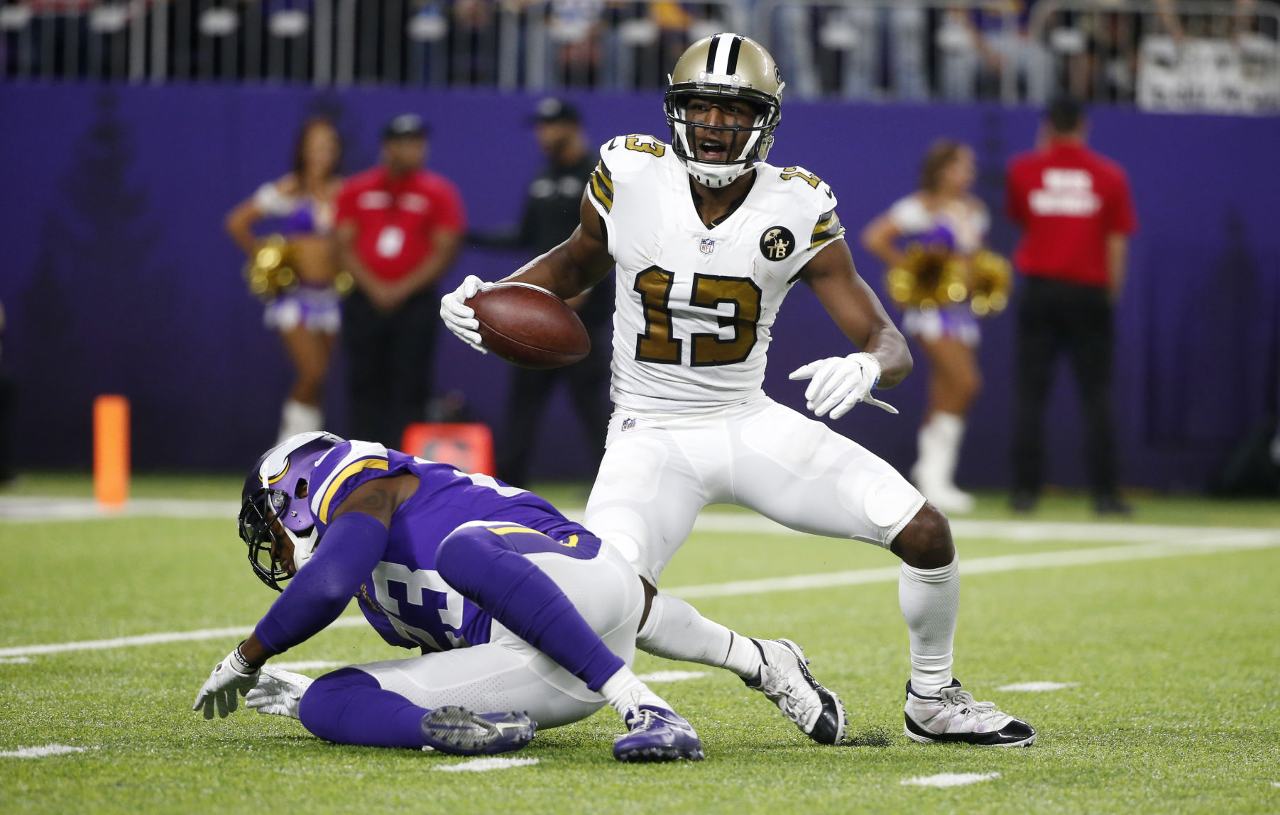 Saints Vikings Football